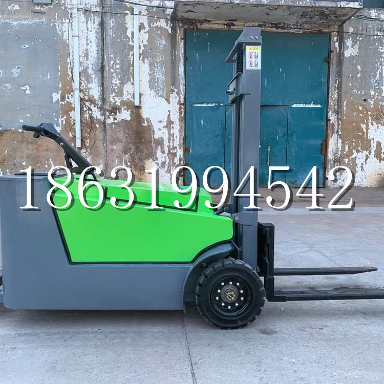 察哈尔右翼前旗小型电动叉车1吨2吨步行站驾式电瓶堆高充电装卸车液压升降车铲车